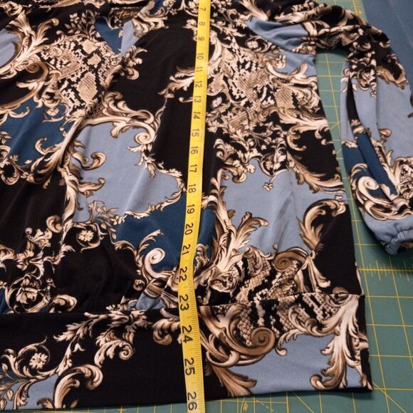 Thalia & Sodi Womens Med Cold Shoulder Long Sleeve Blouse - Picture 6 of 6